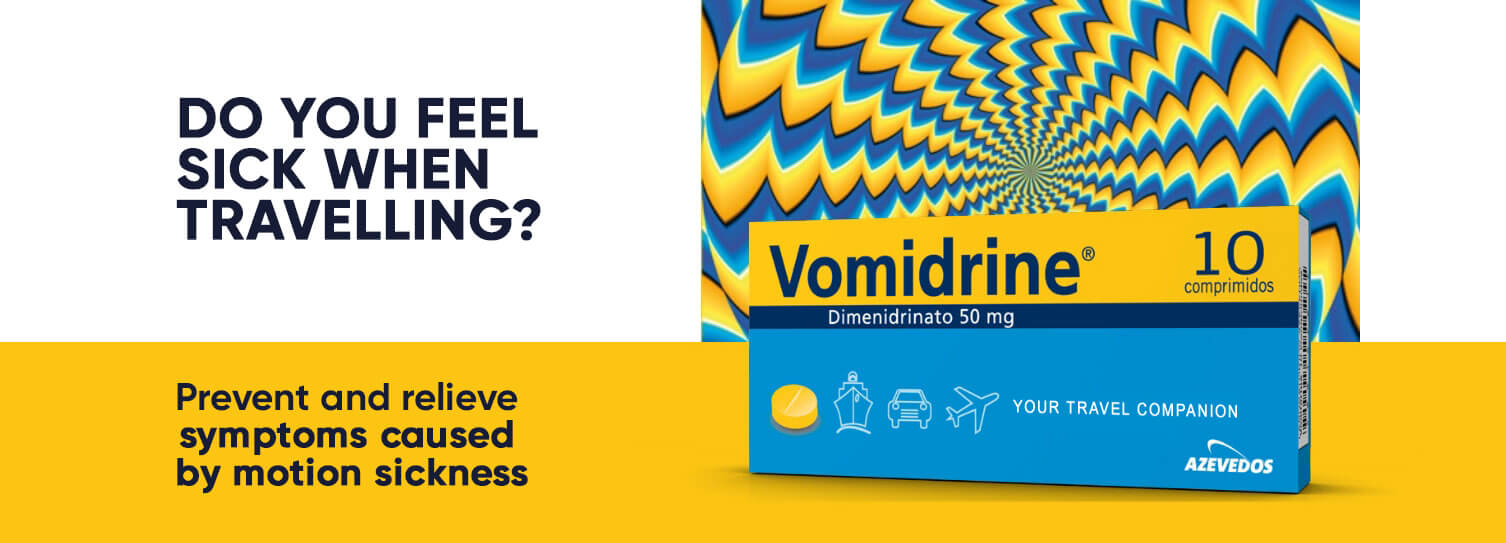 Do you feel sick when travelling? - Vomidrine 